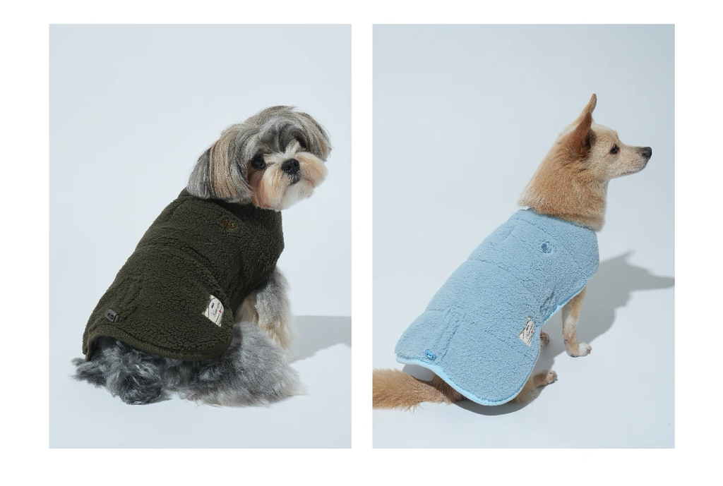 Heart Cape – Puppy Gallery Korean Warm Pet Coat Cloak for Small, Medium, and Large Dogs and Cats