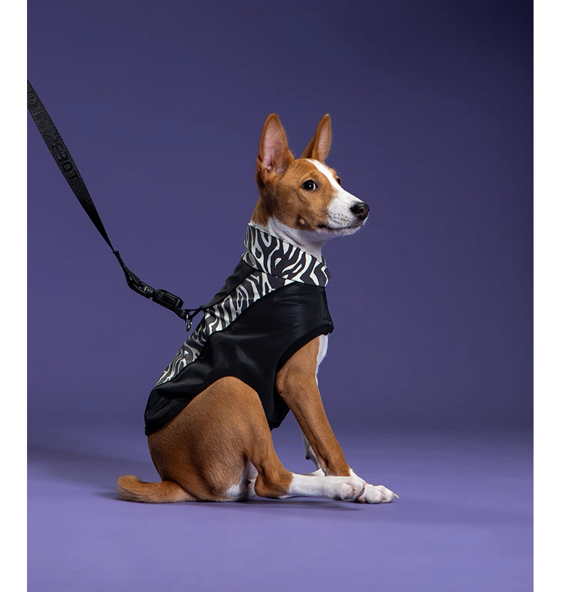 Phantom Night Harness – PEBOT Magnetic Buckle Reflective Pet Harness for Small and Medium Dogs and Cats, Ideal for Night Walks