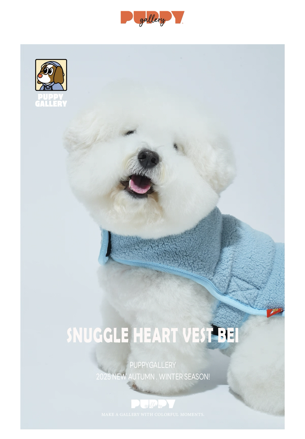 Heart Cape – Puppy Gallery Korean Warm Pet Coat Cloak for Small, Medium, and Large Dogs and Cats
