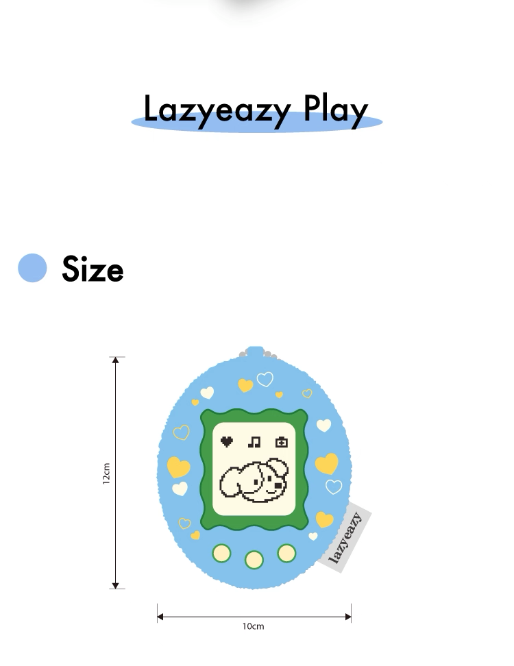 Electronic Pet Toy — Lazyeazy Plush Interactive Toy for Small and Medium Dogs / Catnip Toy with Sound