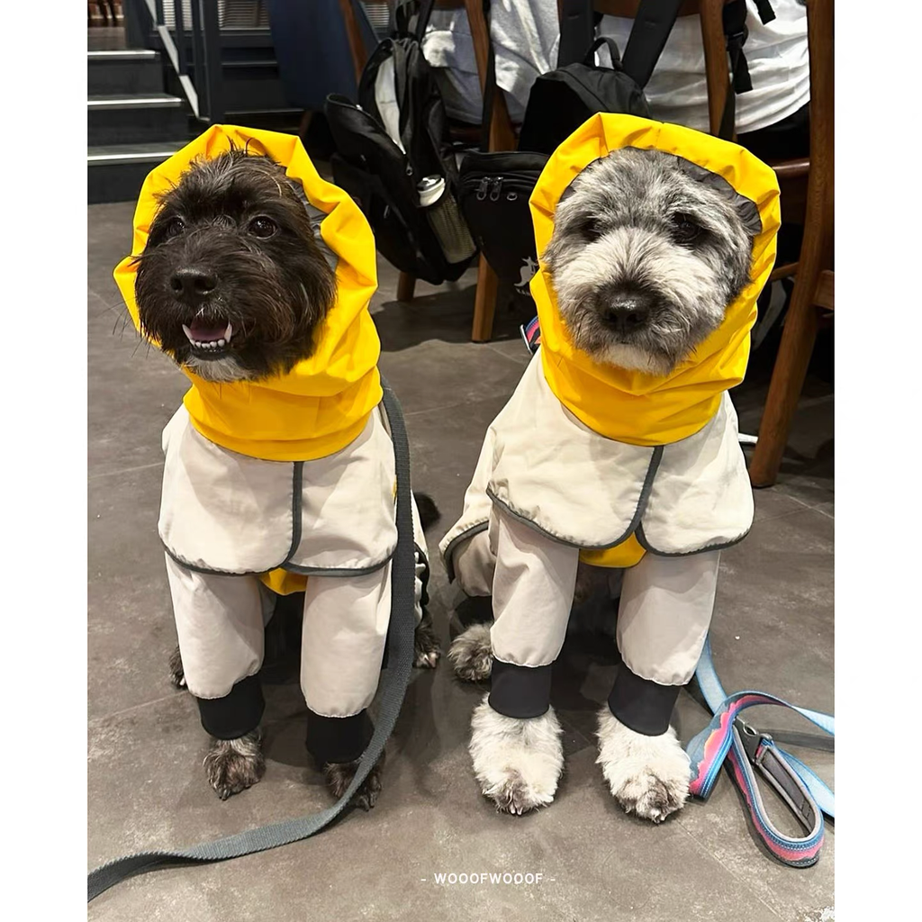 Go2 Raincoat — Tailhigh Korean Pet Outdoor Waterproof Lightweight Jacket for Small, Medium, and Large Dogs & Cats