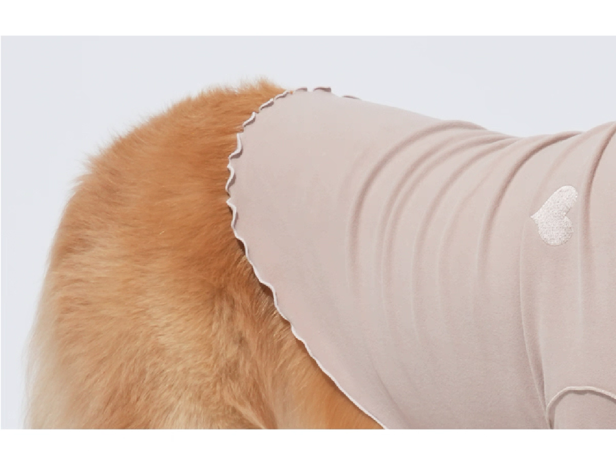 Ruffle Base Layer Top — Puppy Gallery Korean Pet Shirt for Small, Medium, and Large Dogs & Cats, Soft and Comfortable Inner Wear