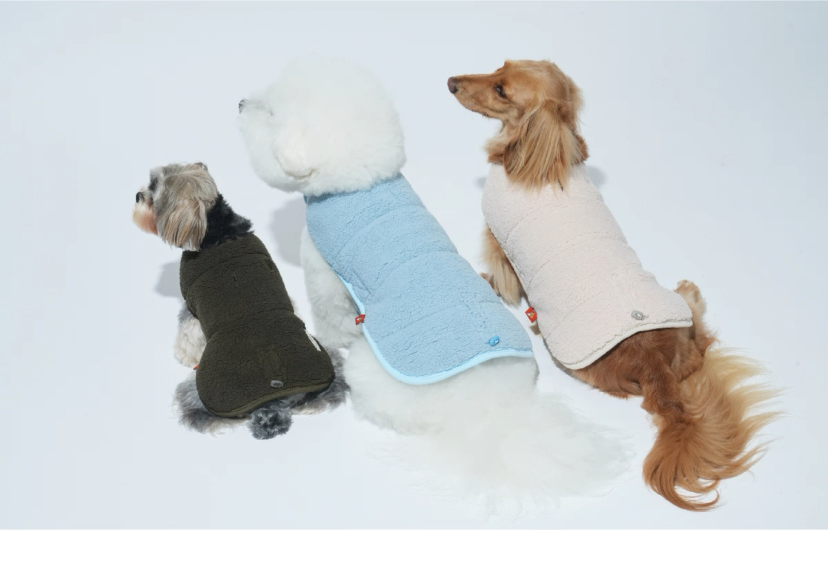 Heart Cape – Puppy Gallery Korean Warm Pet Coat Cloak for Small, Medium, and Large Dogs and Cats