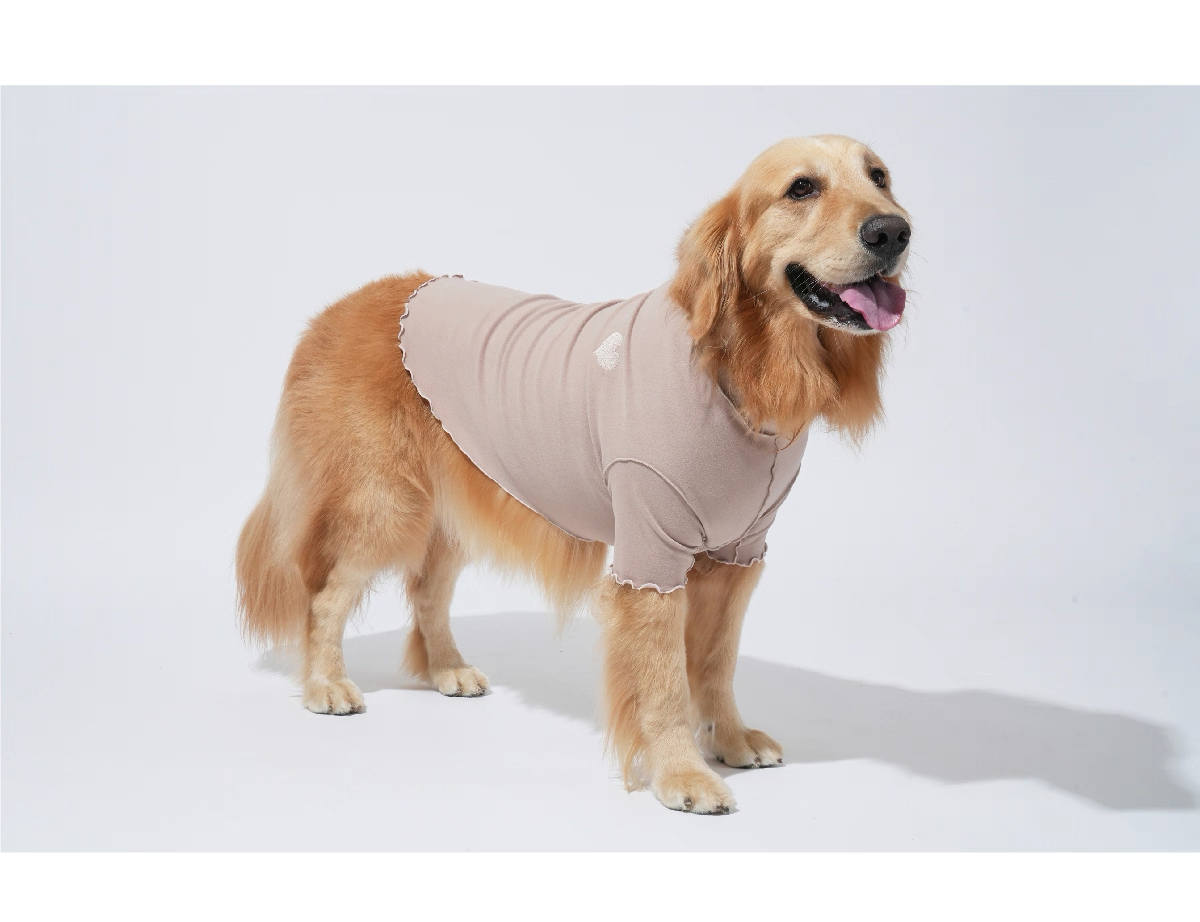 Ruffle Base Layer Top — Puppy Gallery Korean Pet Shirt for Small, Medium, and Large Dogs & Cats, Soft and Comfortable Inner Wear
