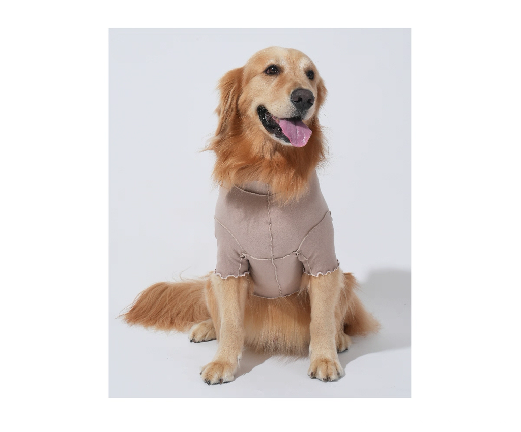 Ruffle Base Layer Top — Puppy Gallery Korean Pet Shirt for Small, Medium, and Large Dogs & Cats, Soft and Comfortable Inner Wear