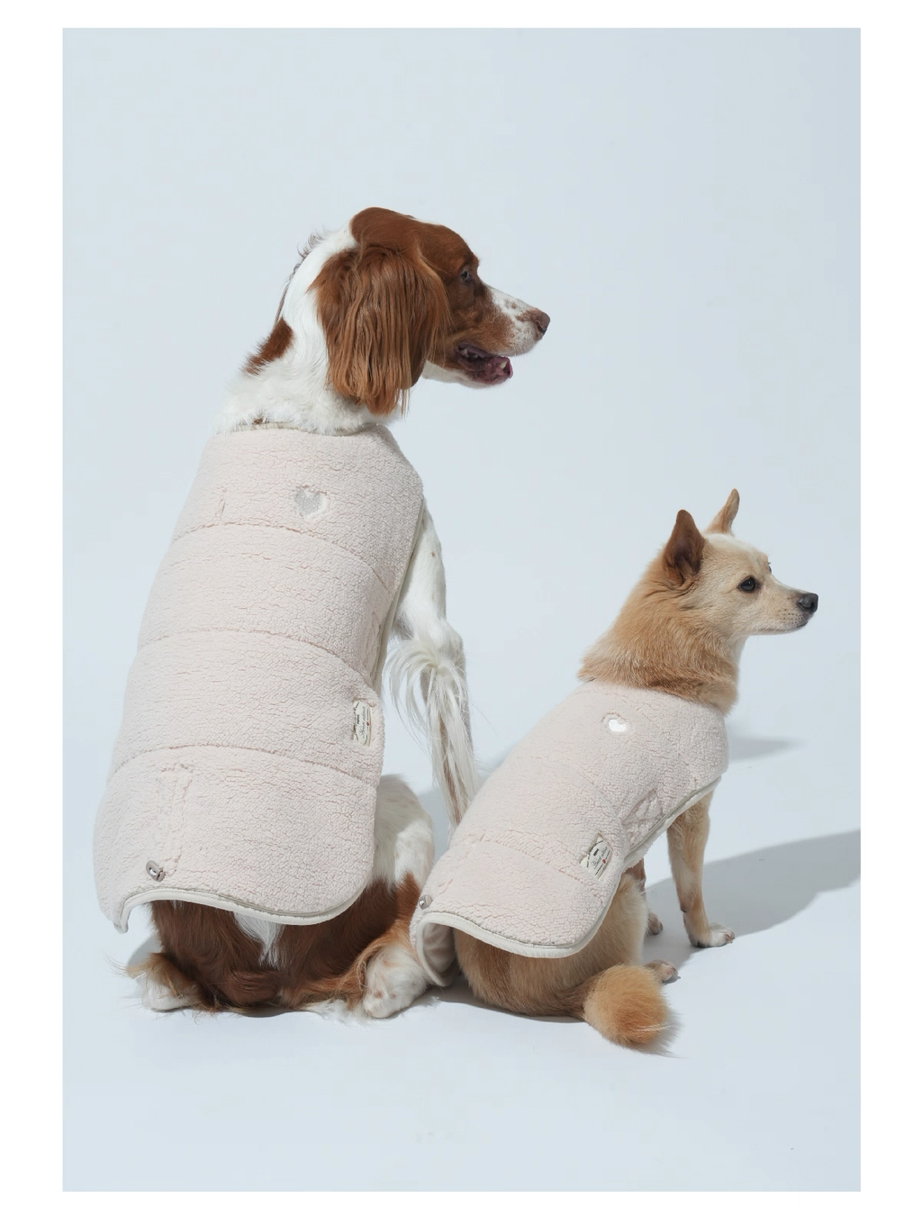Heart Cape – Puppy Gallery Korean Warm Pet Coat Cloak for Small, Medium, and Large Dogs and Cats